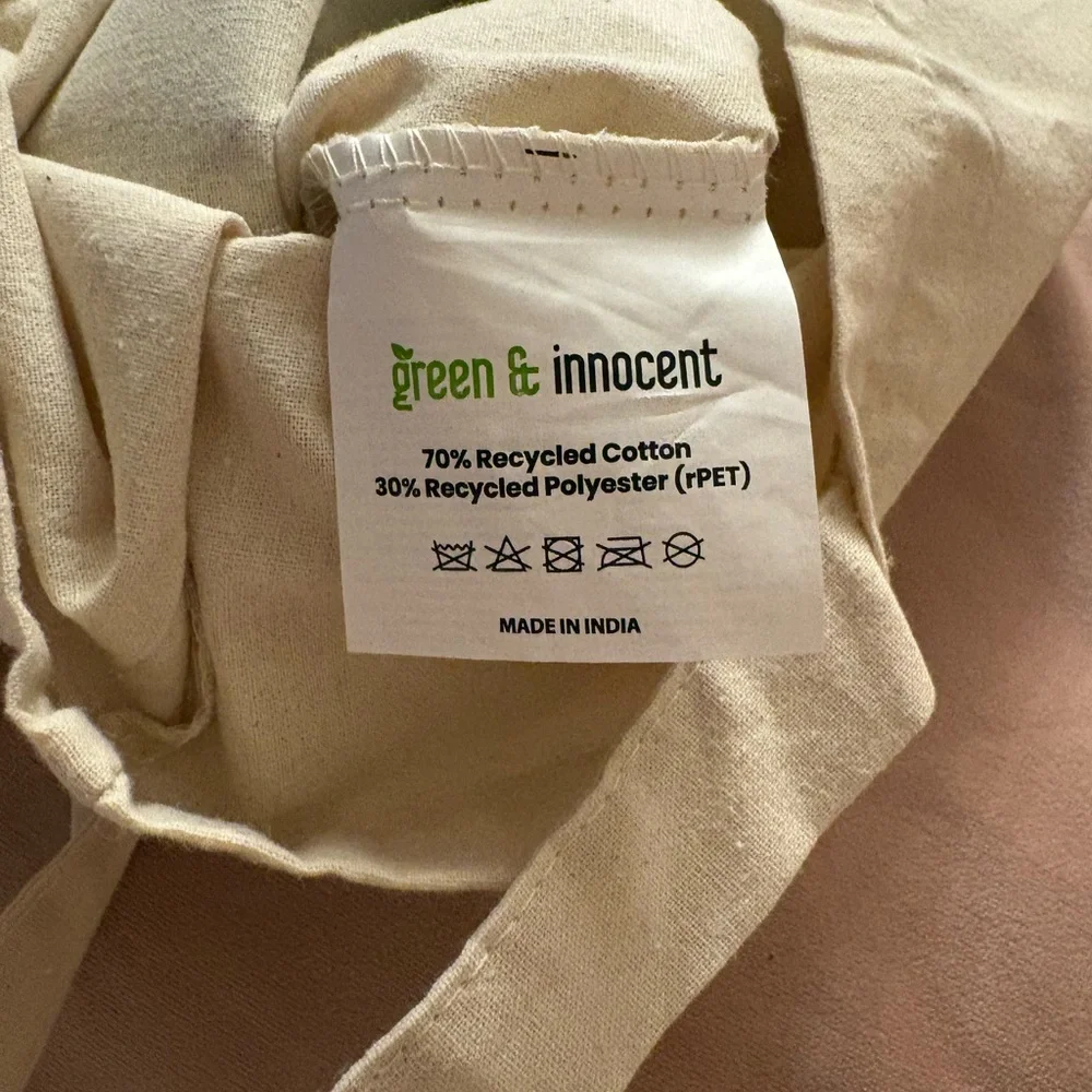 Green & Innocent tote - Picture 3 of 3